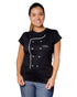 PLAYERA FILIPINA  DAMA NEGRO