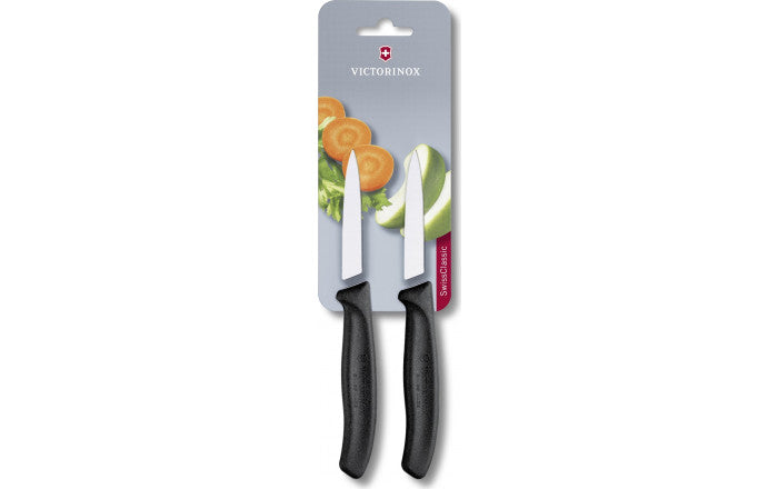 CUCHILLO LEGUMBRES NEGRO 2 PIEZAS - Gastro Tour Chef