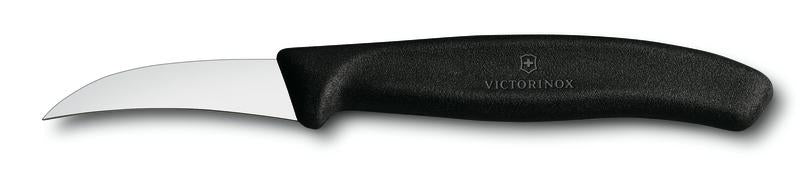 CUCHILLO LEGUMBRES CURVO 6 CM  NEGRO - Gastro Tour Chef