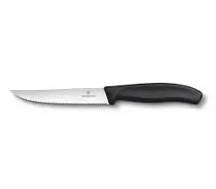 CUCHILLO LEGUMBRES 8 CM NEGRO