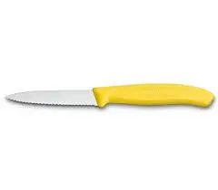 CUCHILLO DENTADO AMARILLO