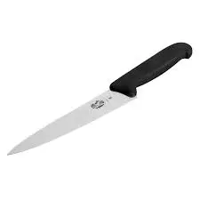 CUCHILLO P/CHEF NEGRO 19CM