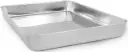 CHAROLA ACERO INOX CON VELCRO