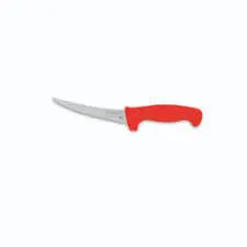CUCHILLO DESHUE CURVO 6 MANGO ROJO