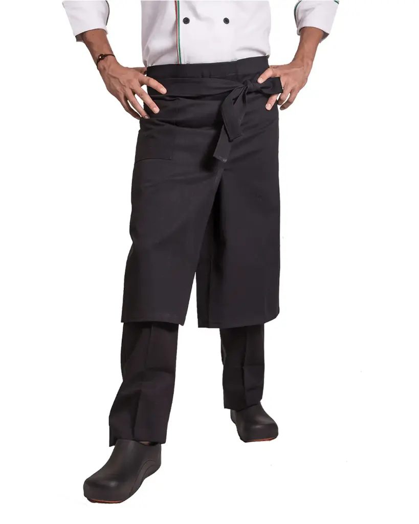 [M-2131] MANDIL SAMURAI  (BLANCO)