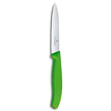 [6.7706.L114] CUCHILLO MONDADOR RECTO 10CM VERDE