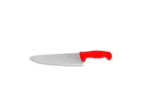 [CACHE-10R] CUCHILLO CHEF 10 MANGO ROJO